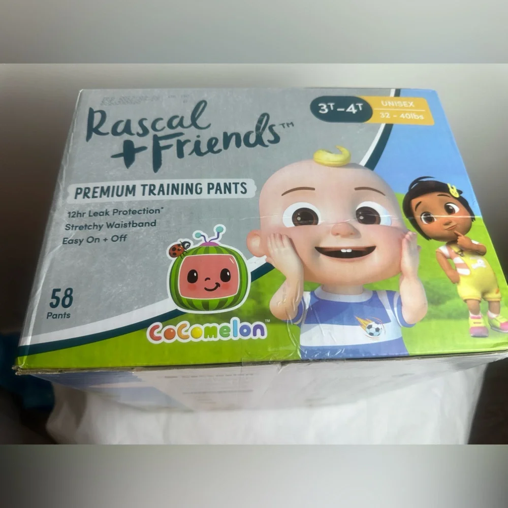 CoComelon Rascal + Friends Premium Training Pants - Unisex 3T-4T